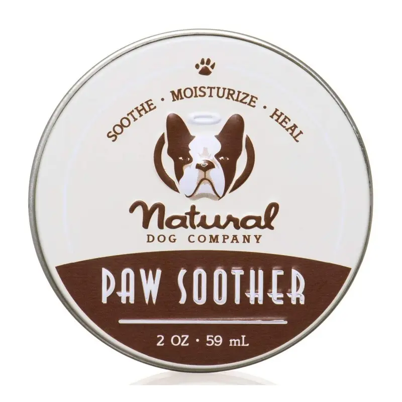 Natural Dog Company Paw Soother Dog Balm Tin 1 oz Tin