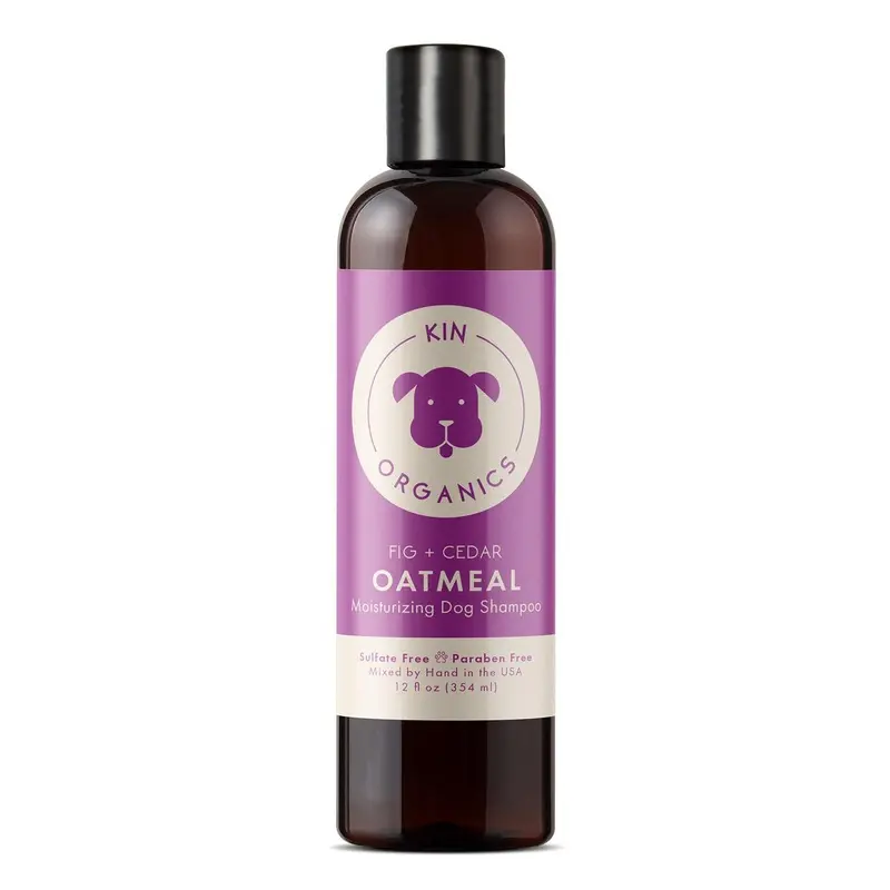 kin+kind Organics Fig+Cedar Organic Oatmeal Dog Shampoo