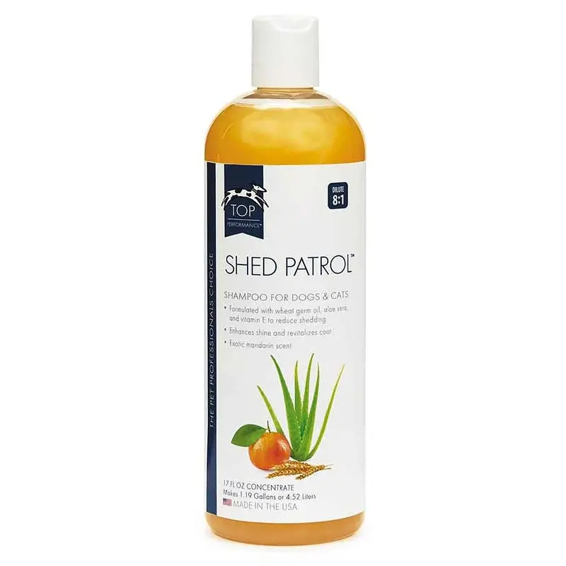 Top Performance Dog and Cat Patrol Deshedding Pet Shampoo 17 oz. - Out of Stock!