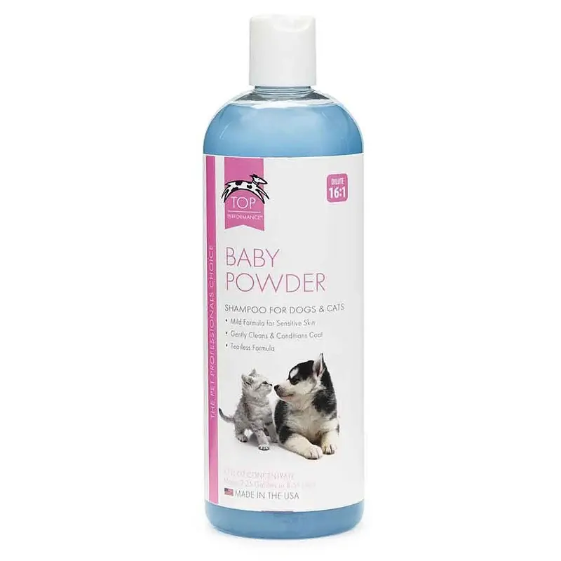 Top Performance Pet Shampoo - Baby Powder 17 oz - Out of Stock!