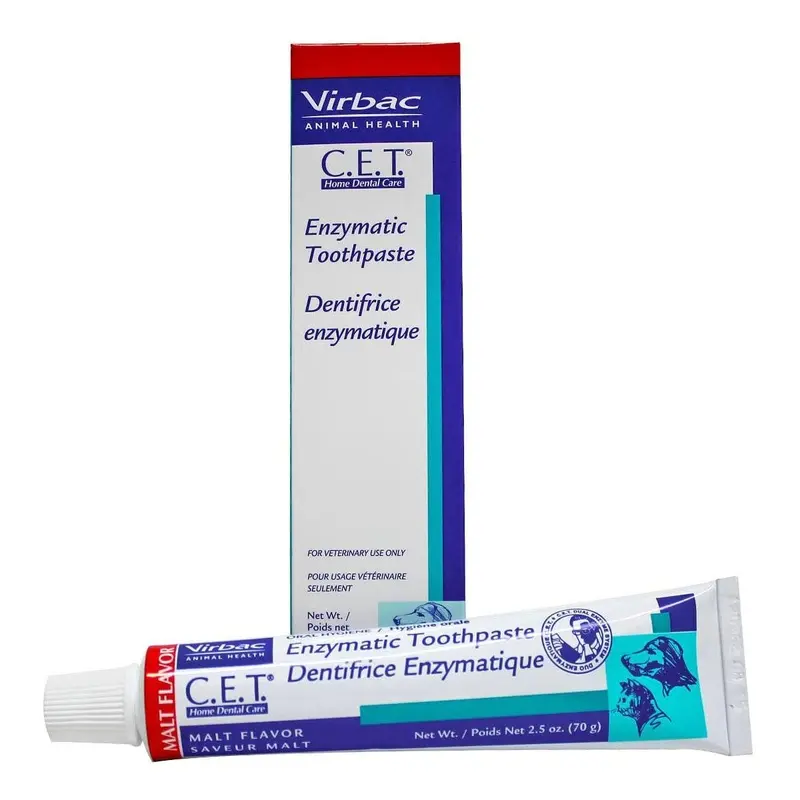 Virbac C.E.T. Enzymatic Pet Toothpaste for Dogs and Cats - Malt