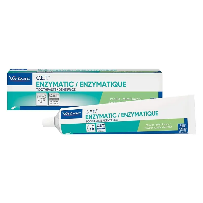 Virbac C.E.T. Enzymatic Pet Toothpaste for Dogs and Cats - Vanilla Mint