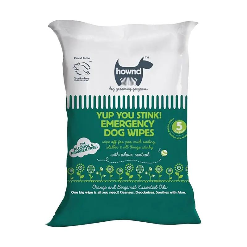 Hownd YUP YOU STINK! Emergency Dog Wipes